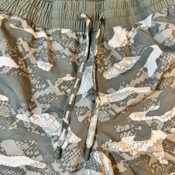 Reebok Green and White Athletic Shorts

#1065 - Picture 3 of 10